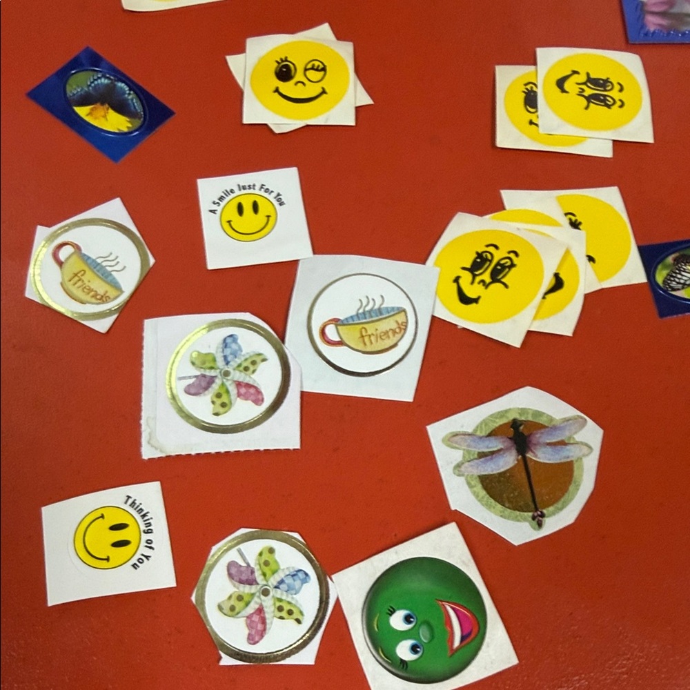 Assorted Smiley and Holiday Sticker Set - Picture 3 of 5